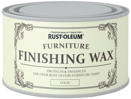 Rust-Oleum Vrchní vosk na nábytek transparentní, FURNITURE FINISHING WAX (CLEAR), RO.14012.HU.0.4