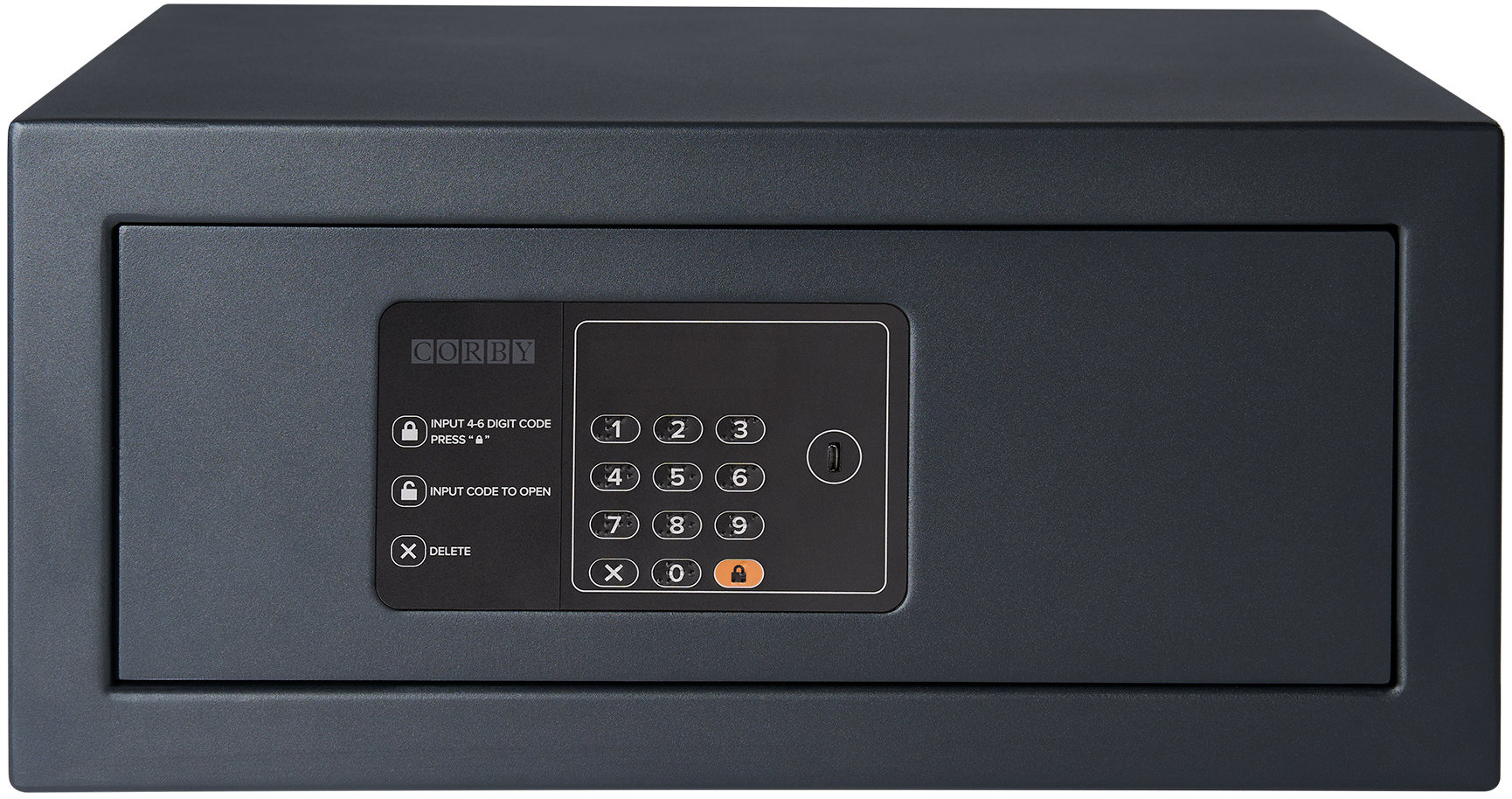 Fired Up Corporation Corby Westminster digitální trezor 15”, černý