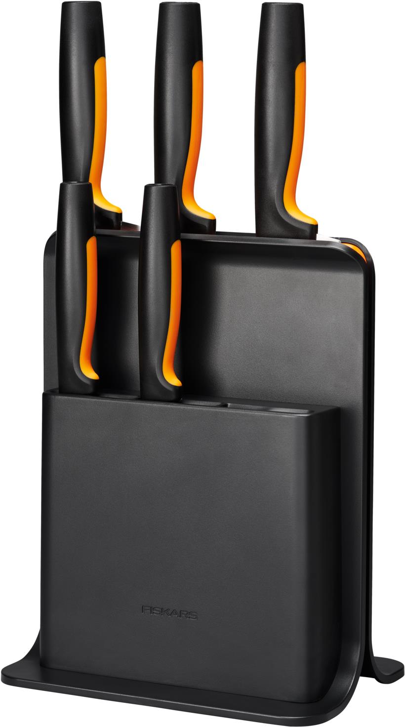 FISKARS - Blok s noži, 5 ks, černá/plast 1057554