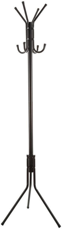 5five Simply Smart Závěs na oděvy a textilní doplňky stylový a praktický černý podstavec, 172 cm