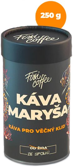 Fixi Coffee Káva Maryša Káva pro věčný klid – papírová tuba 250 g