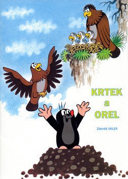 Krtek a orel - omalovánky A4