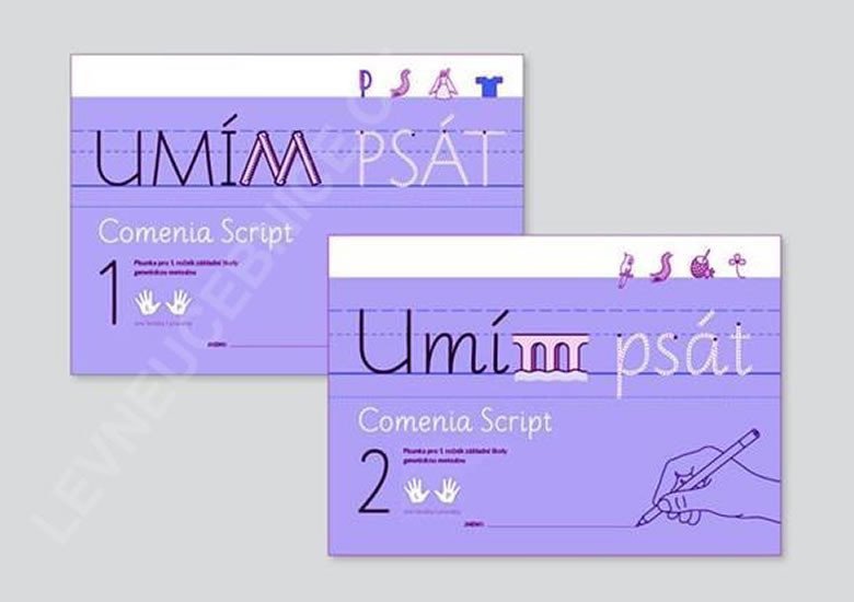 Komplet: Umím psát: Genetická metoda (1.+2. díl) - Pro leváky i praváky