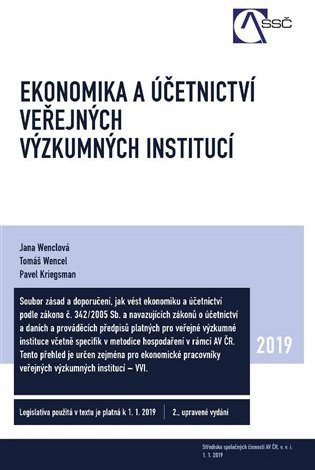 Ekonomika a účetnictví veřejných výzkumných institucí