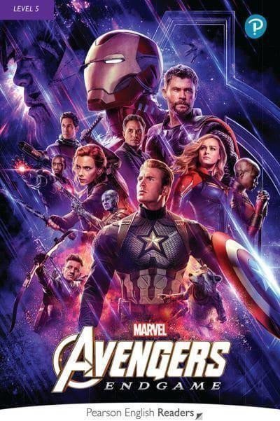 Pearson English Readers: Level 5 Marvel Avengers End Game Book + Code Pack