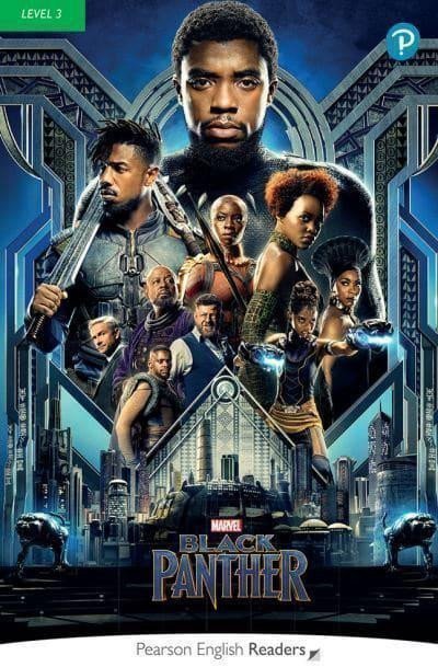 Pearson English Readers: Level 3 Marvel Black Panther Book + Code Pack