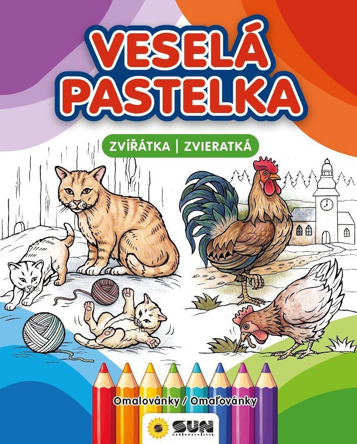 Zvířátka/Zvieratka - Veselá pastelka