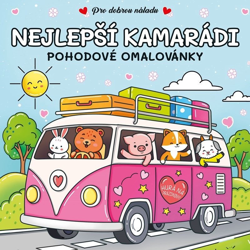 Nejlepší kamarádi - Pohodové omalovánky