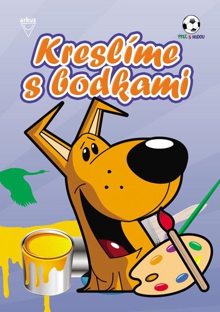 ARKUS Kreslíme s bodkami - malovaná kreslírna pro děti