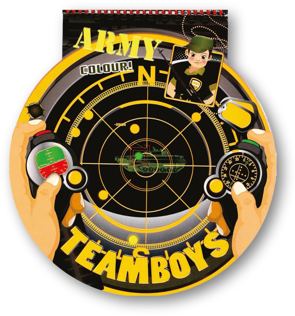 TEAMBOYS Army Colour! – hledáček radaru