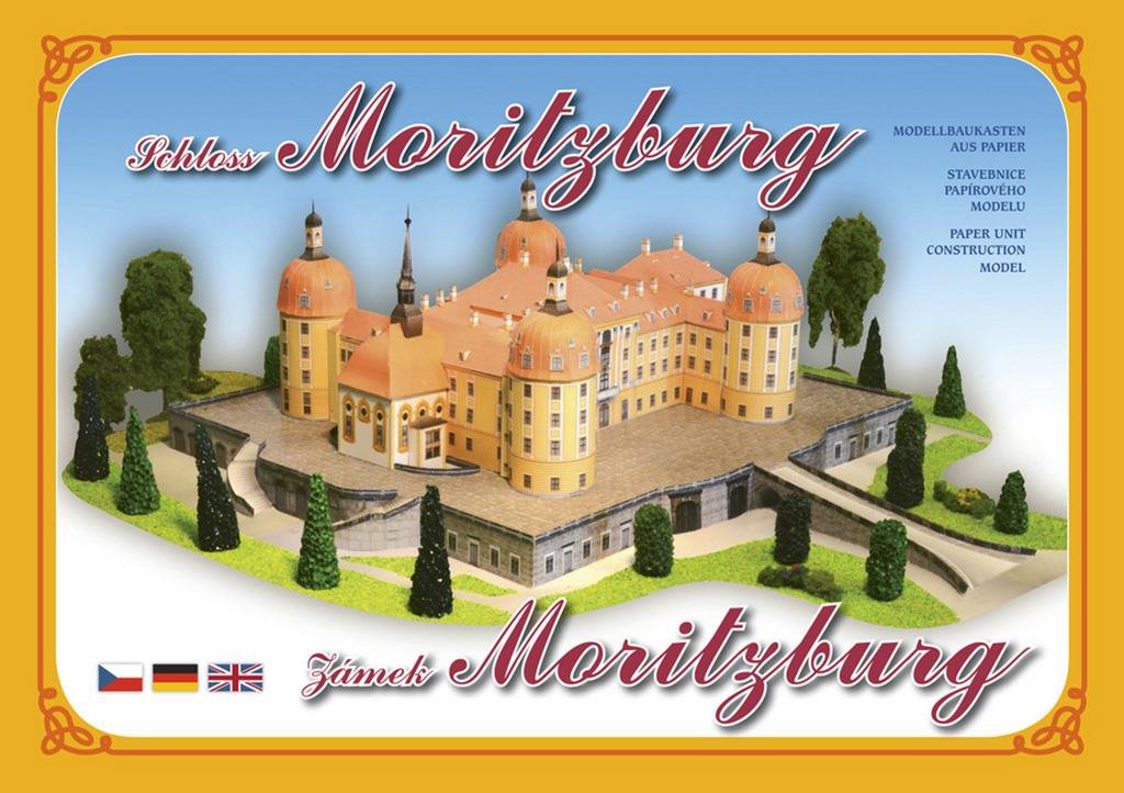 Zámek Moritzburg: Stavebnice papírového modelu