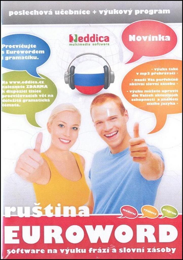 EuroWord Ruština novinka: Software na výuku frází a slovní zásoby