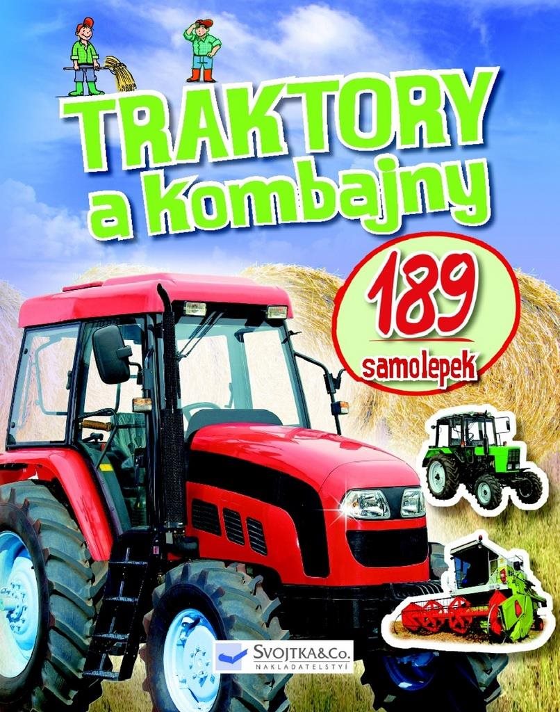 Traktory a kombajny: 189 samolepek