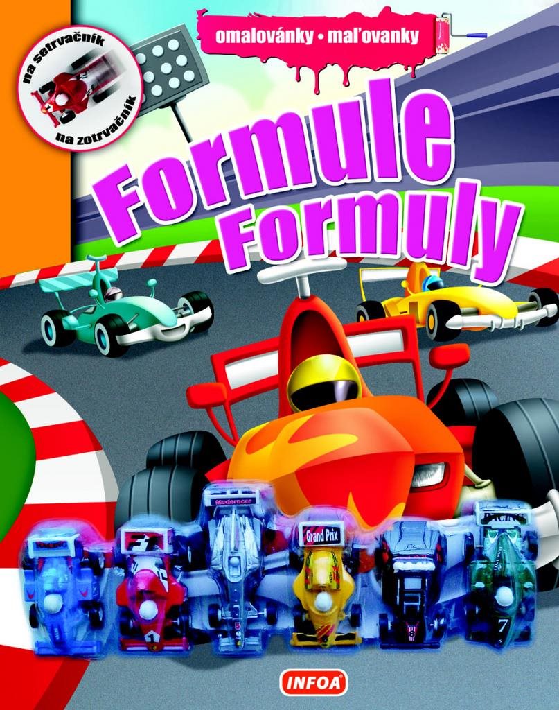 Omalovánky Formule/Formuly