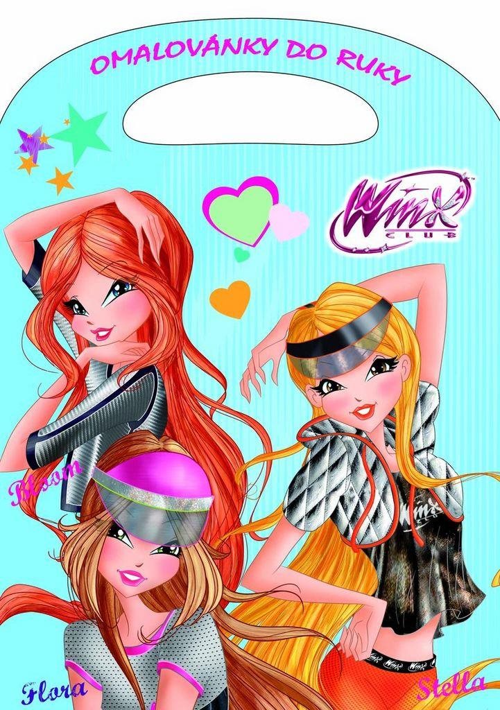 Omalovánky Winx - Šťastný svět Winx!