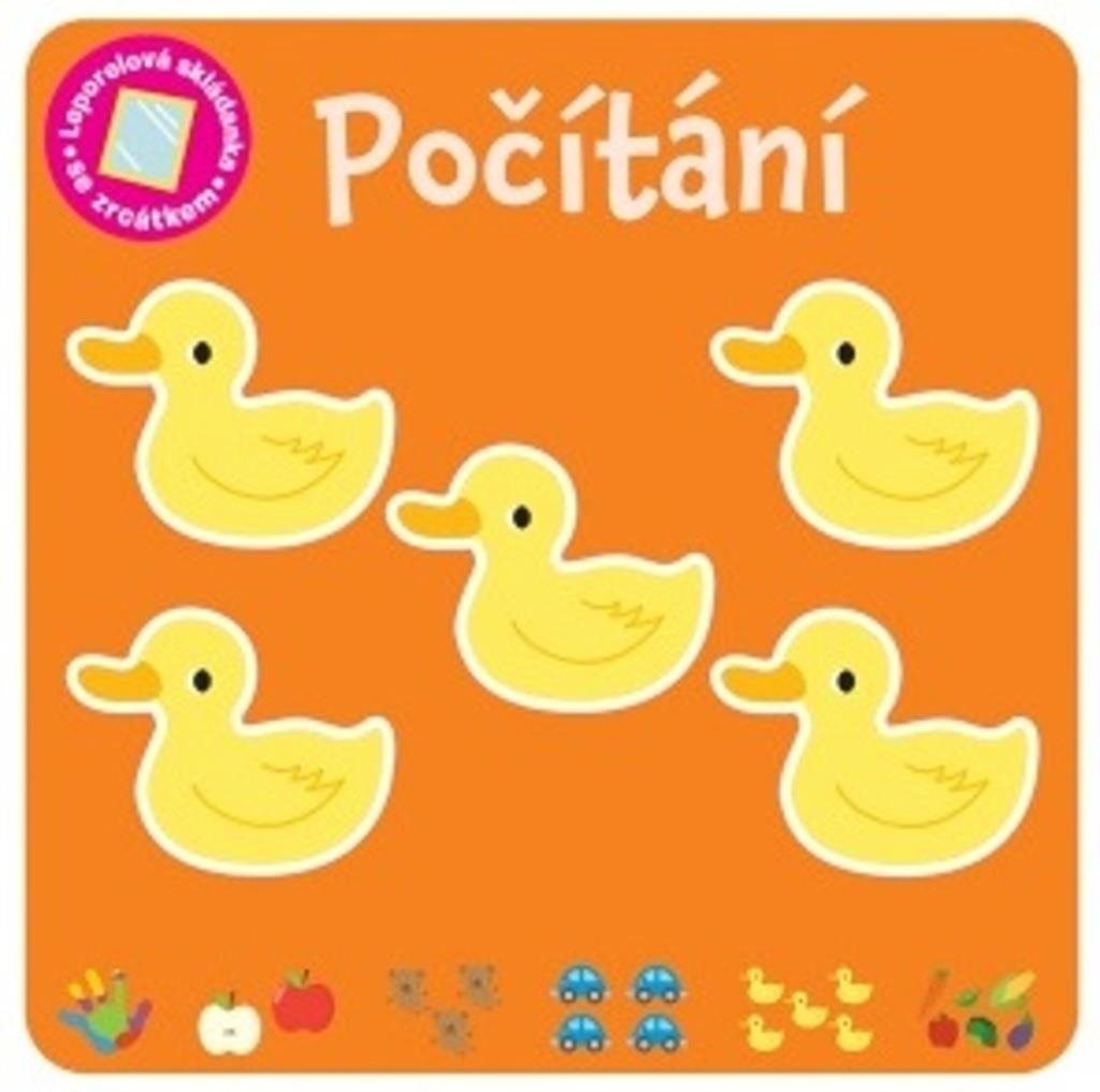 Počítání: Leporelová skládanka se zrcátkem