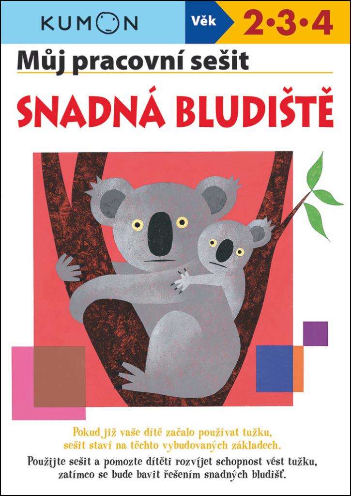 Můj pracovní sešit Snadná bludiště: Kumon