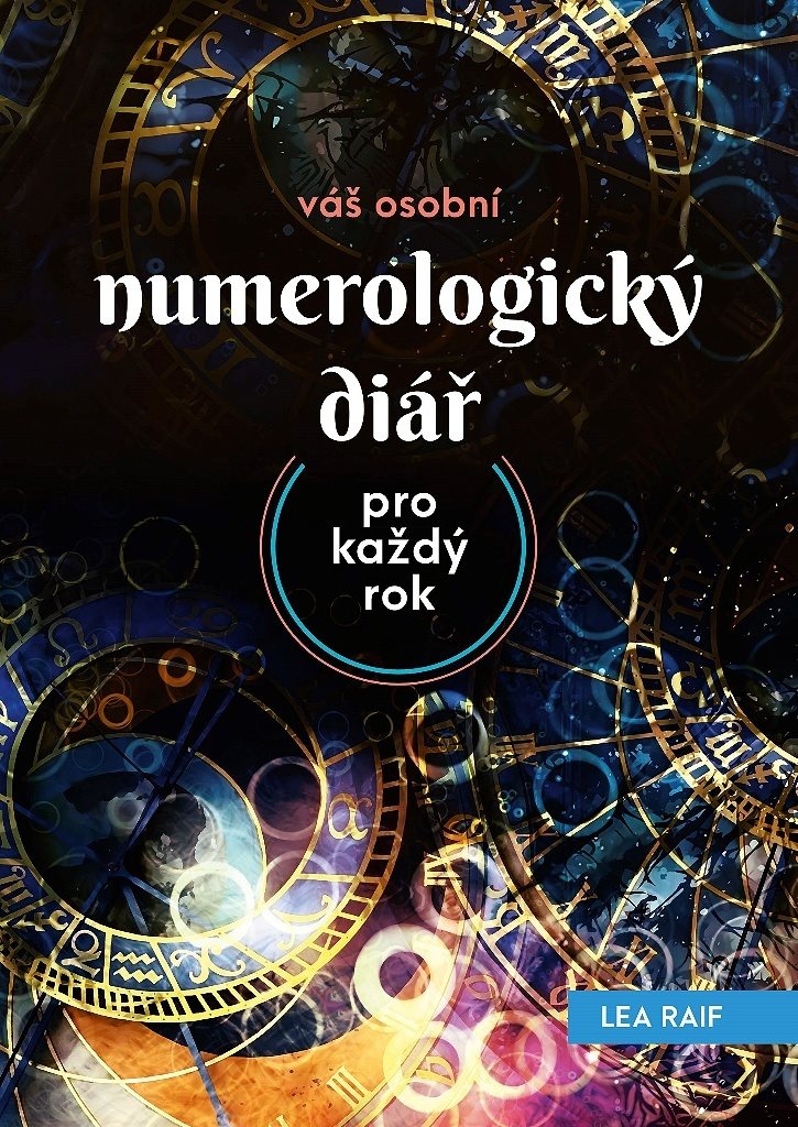 Obrázek osobního numerologického diáře od značky CPress