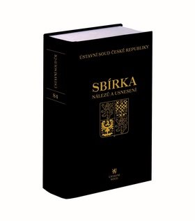 Sbírka nálezů a usnesení ÚS ČR: svazek 84 + CD