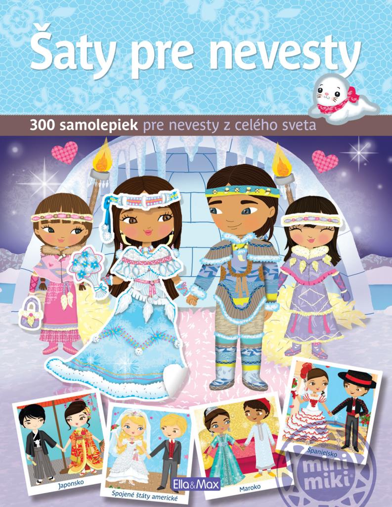 Šaty pre nevesty: 300 samolepiek pre nevesty z celého sveta