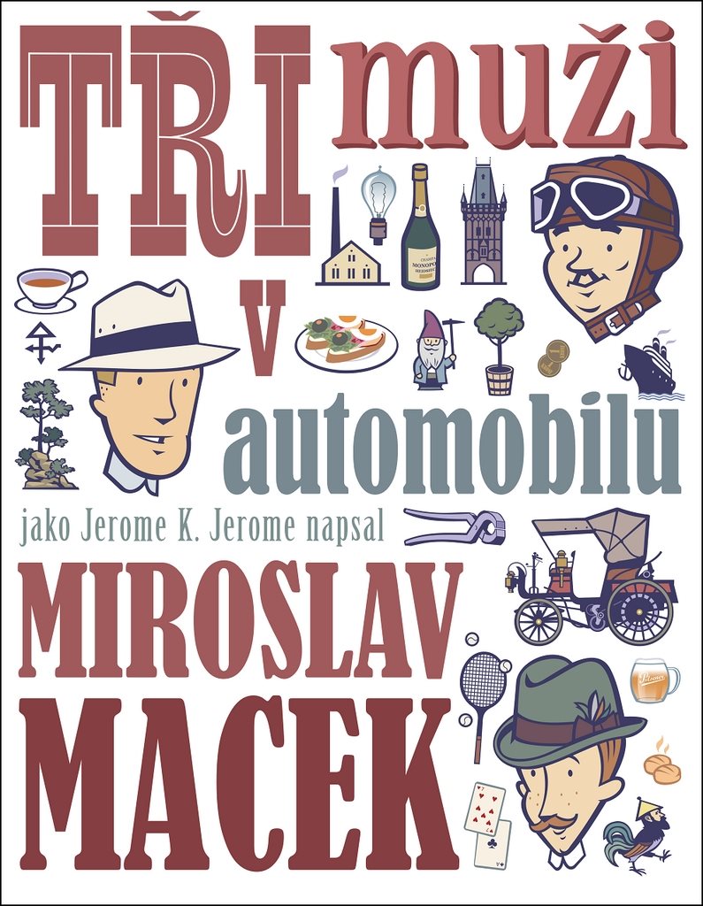 Tři muži v automobilu