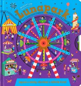 Lunapark: Leporelo s okénky, schovkami a otáčecím kolem!