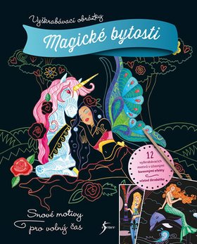 Magické bytosti Vyškrabávací obrázky: Snové motivy pro volný čas
