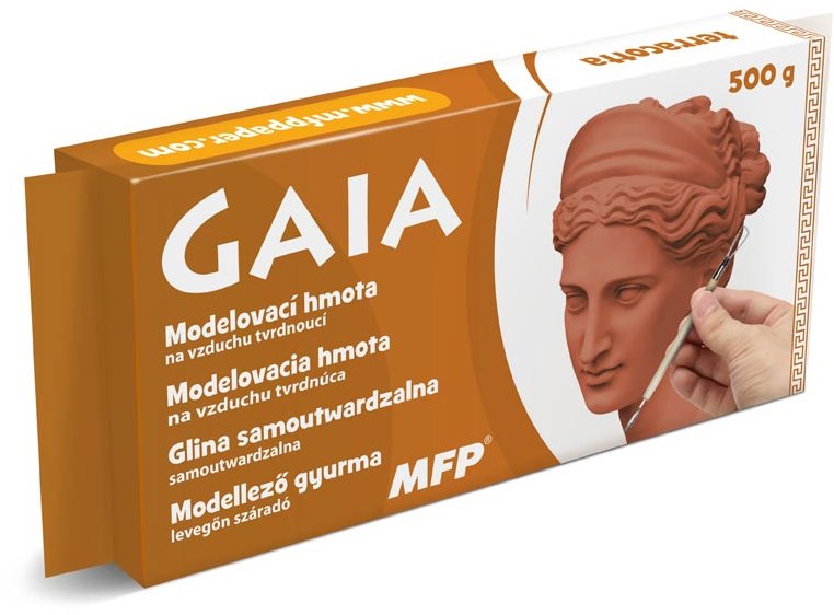 MFP Gaia 500 g, terracotta - modelovací hmota pro děti
