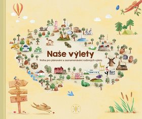 Naše výlety: Kniha pro plánování a zaznamenávání rodinných výletů
