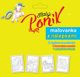 Malý poník: maľovanka s nálepkami