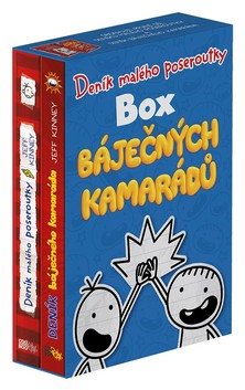 Box báječných kamarádů: Deník malého poseroutky a Deník báječného kamaráda