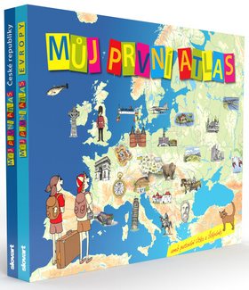 Můj první atlas: Můj první atlas České republiky a Můj první atlas Evropy