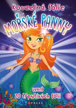 Kouzelná folie MOŘSKÉ PANNY: uvnitř 20 třpytivých fólií