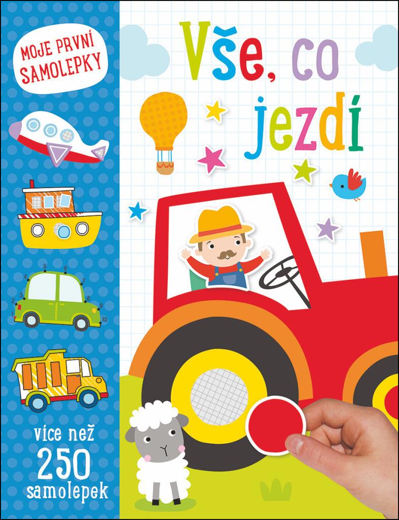 Moje první samolepky Vše, co jezdí