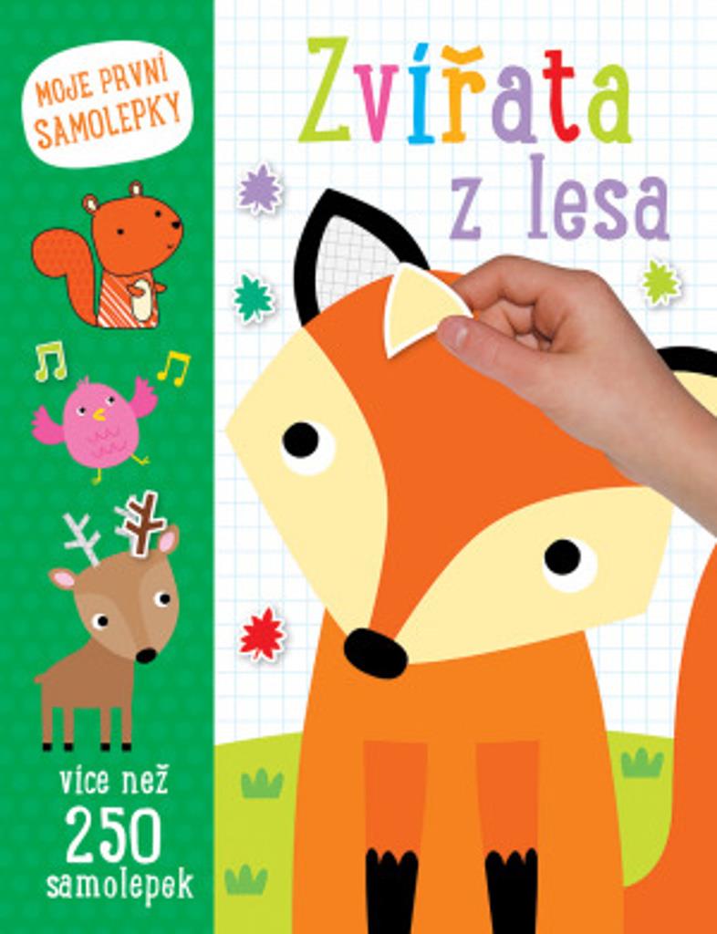 Moje první samolepky Zvířata z lesa
