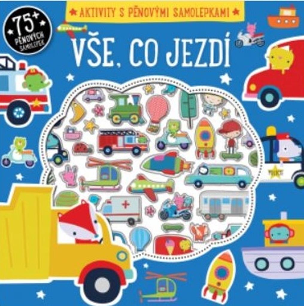 Vše, co jezdí Aktivity s pěnovými samolepkami