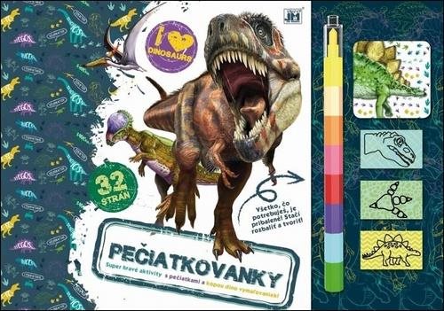 Razítkování Dinosauři: Super hravé aktivity s razítky