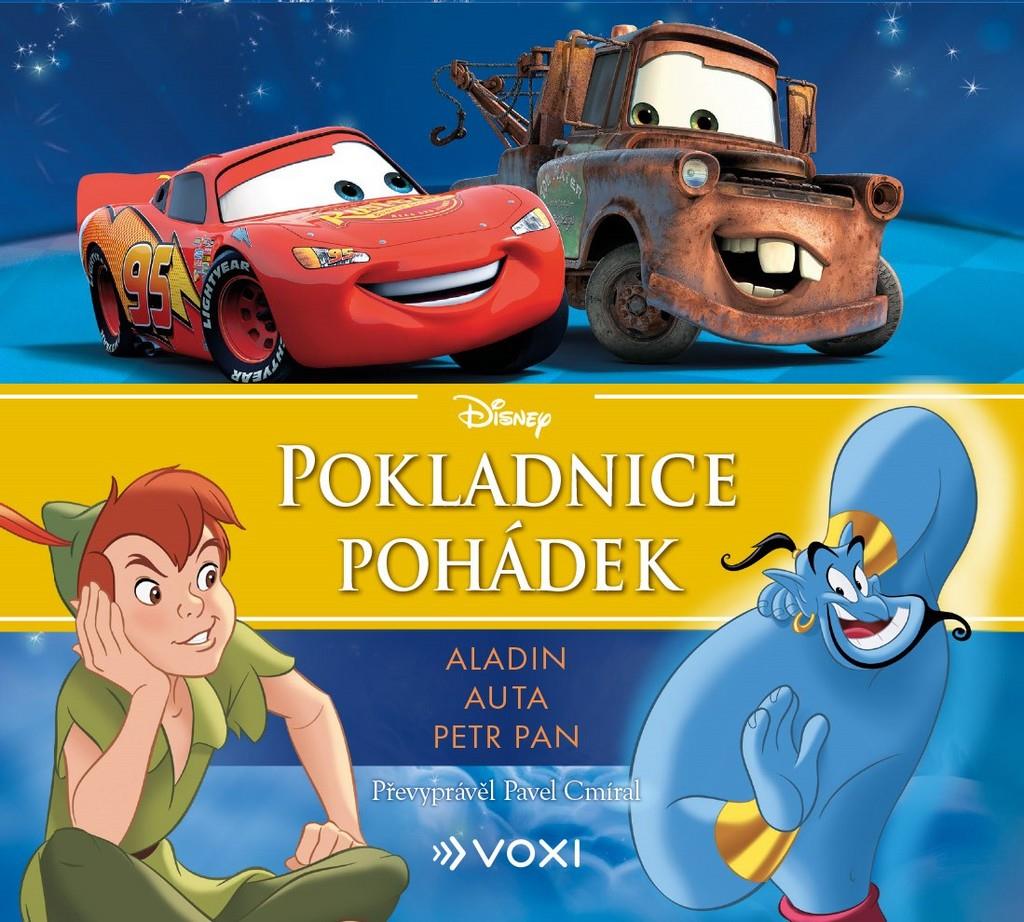 Pokladnice pohádek Aladin, Auta, Petr Pan