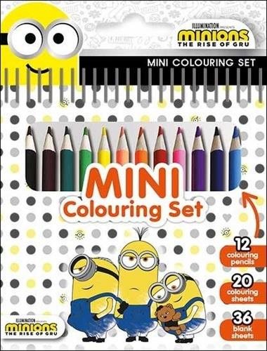 Mini blok s pastelkami Mimoni 2