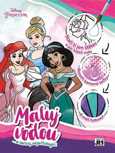 Maluj vodou Princezny