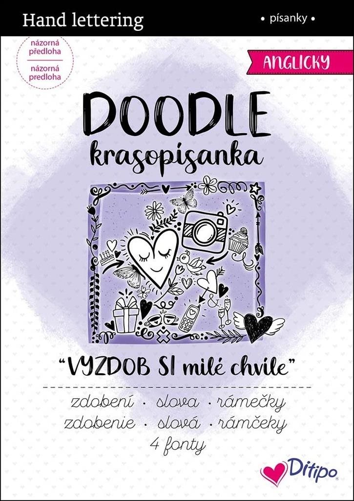 DOODLE Krasopísanky VYZDOB SI milé chvíle: Anglicky