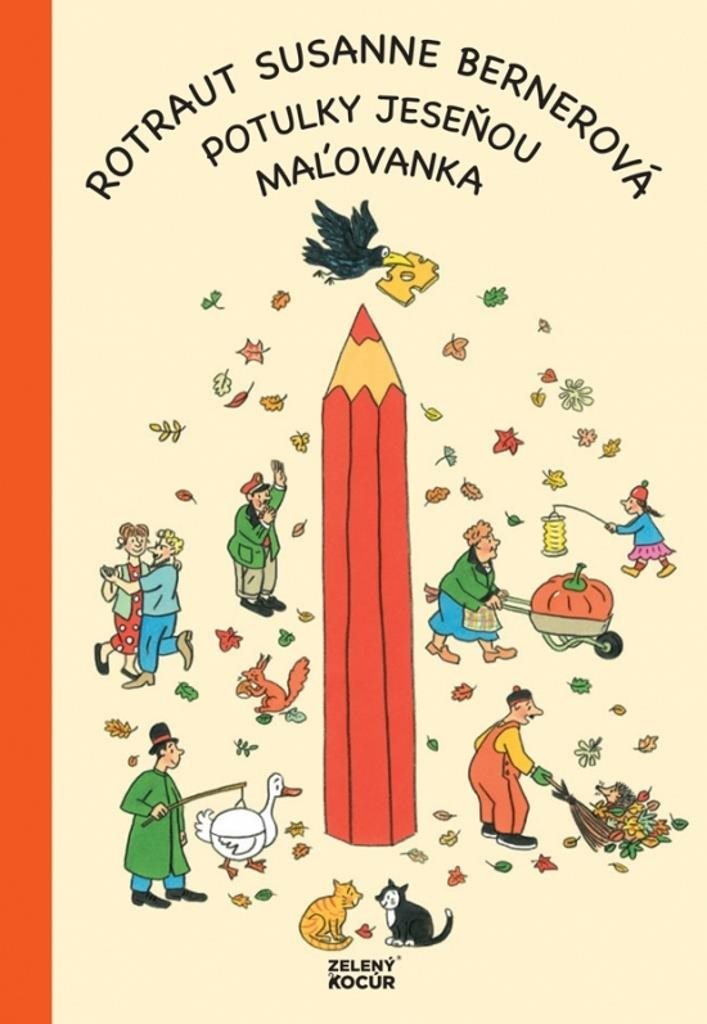 Maľovanka Potulky jeseňou - dětí, kreativita, lásku k přírodě