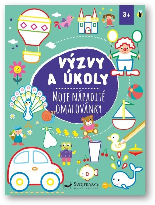 Výzvy a úkoly Moje nápadité omalovánky