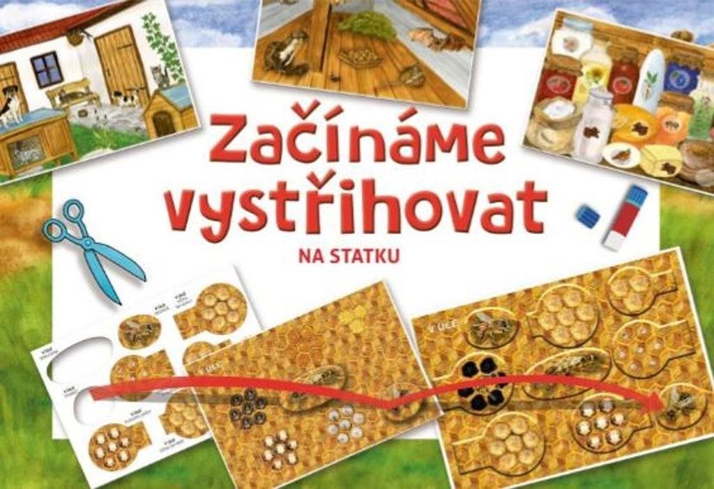 Začínáme vystřihovat Na statku - Kreativní hračka pro děti