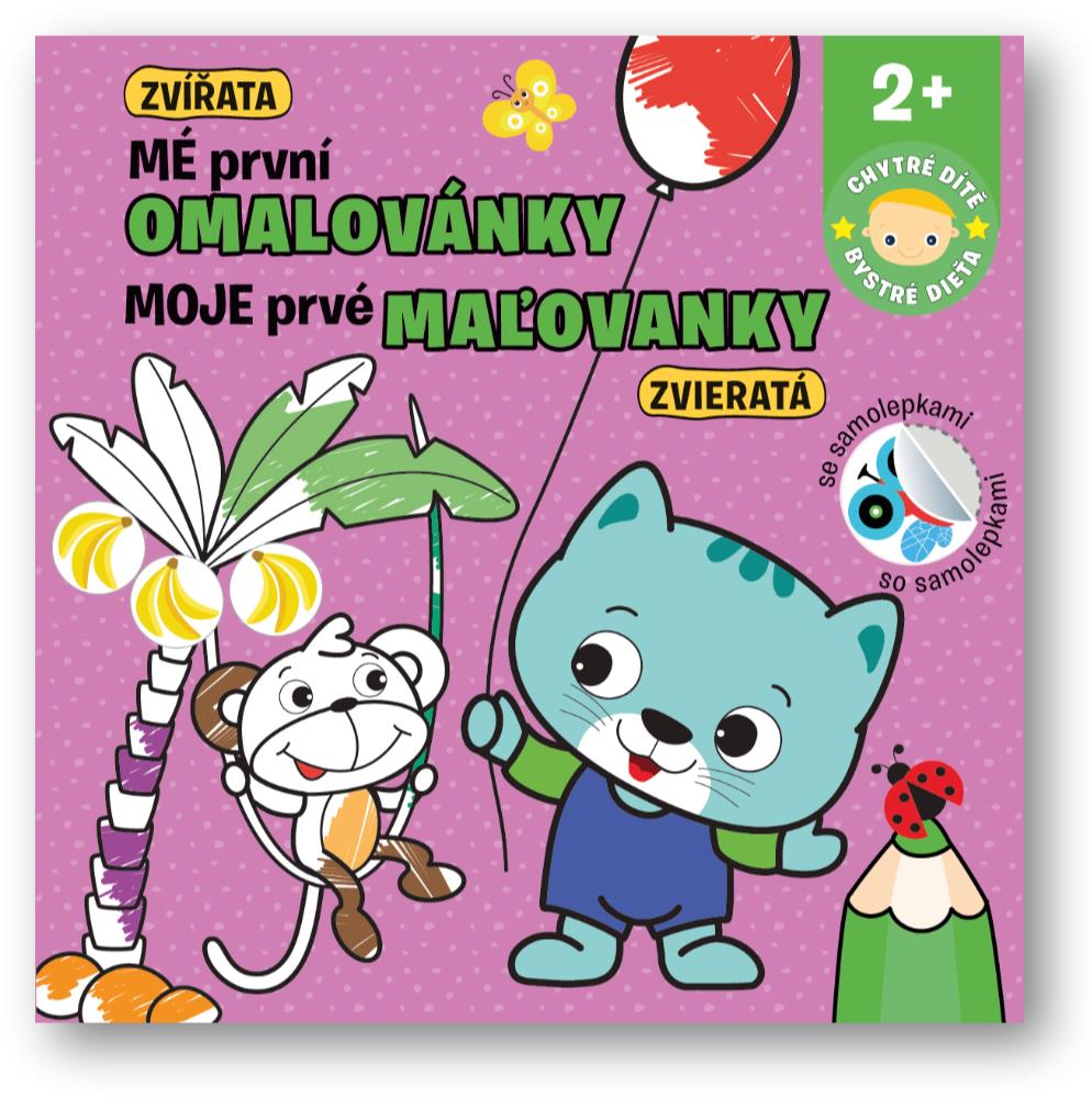 Mé první omalovánky Zvířata: Mojej prvé maľovanky Zvieratá