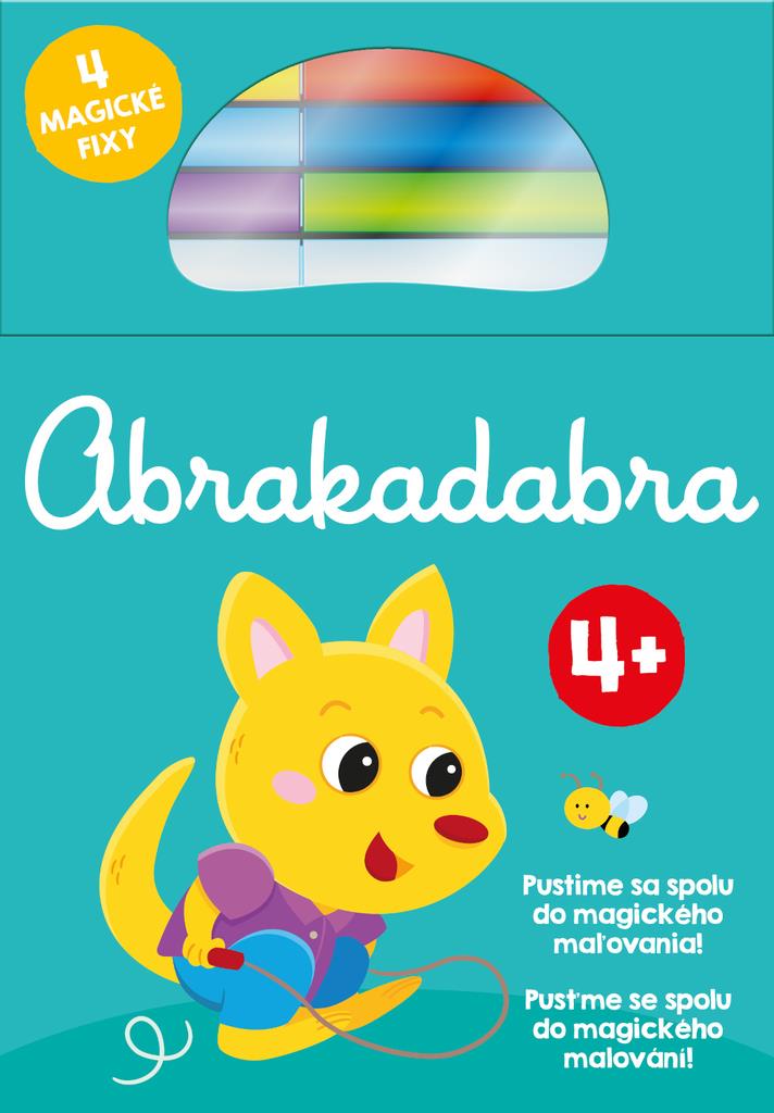 Omalovánky Abrakadabra 4+ od YoYo Books pro děti