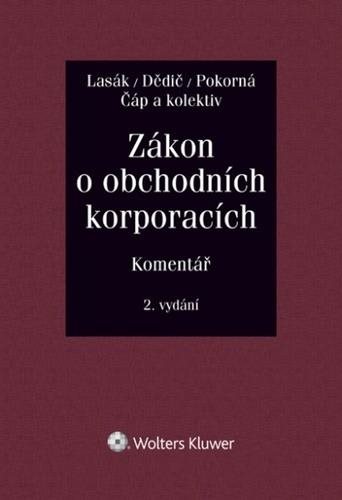 Zákon o obchodních korporacích: Komentář