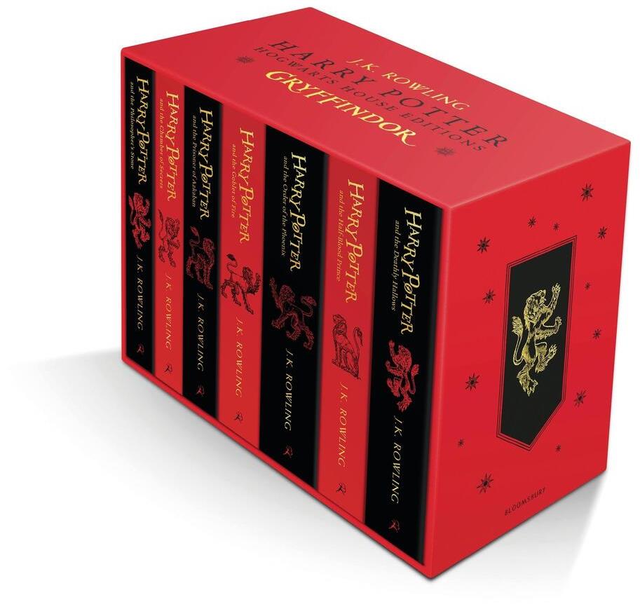 Harry Potter Gryffindor House Editions Paperback Box Set