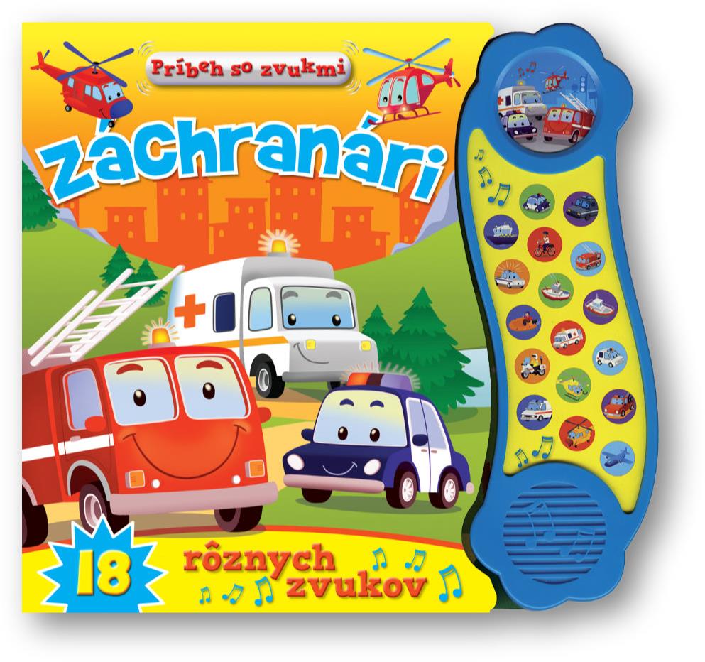 Príbeh so zvukmi Záchranári – 18 rôznych zvukov