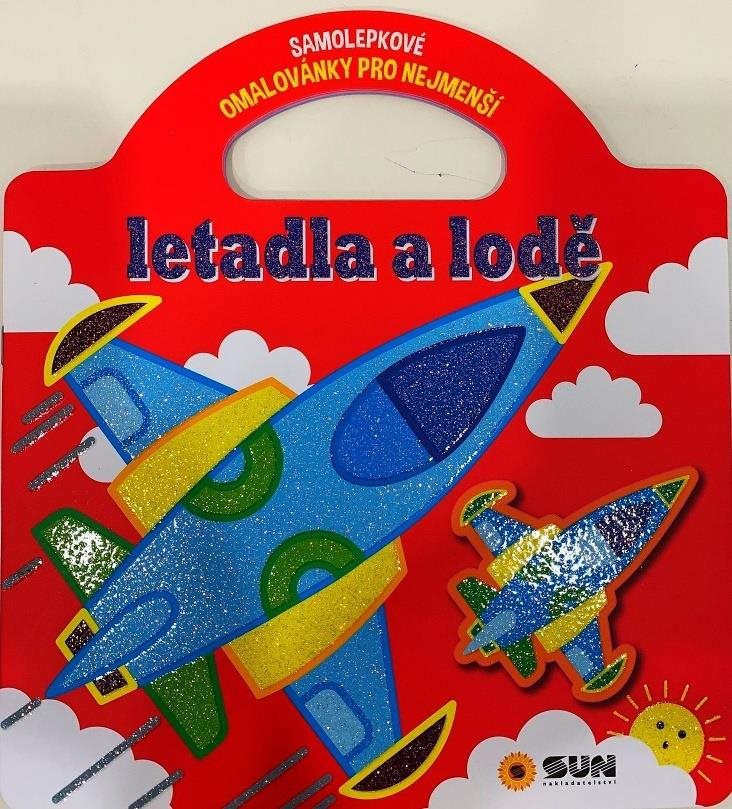 Samolepkové omalovánky Letadla a lodě